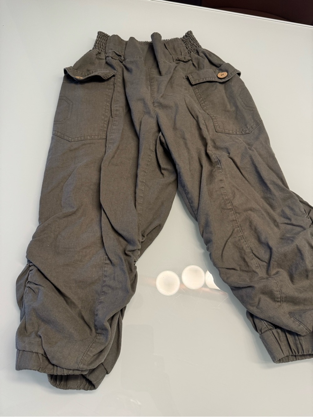 Only Cargo Pants in Olive